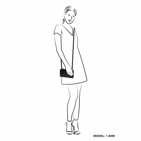 Micmacbags Porto Telefoontasje Groot Zwart 5 Micmacbags Porto Telefoontasje Groot Zwart - Afbeelding 3