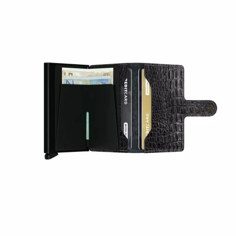 Secrid Mini Wallet Portemonnee Nile Black 5 Secrid Mini Wallet Portemonnee Nile Black - Afbeelding 3