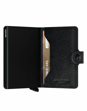 Secrid Mini Wallet Portemonnee Veg Black / Black 5 Secrid Mini Wallet Portemonnee Veg Black / Black - Afbeelding 3