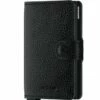 Secrid Mini Wallet Portemonnee Veg Black / Black -NL Rugzak Verkoopwinkel miniwallet vegetable tanned black black 4