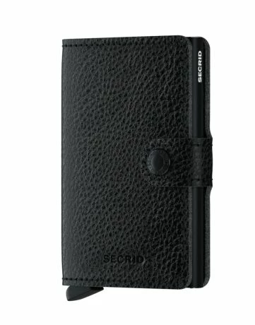 Secrid Mini Wallet Portemonnee Veg Black / Black 3 Secrid Mini Wallet Portemonnee Veg Black / Black