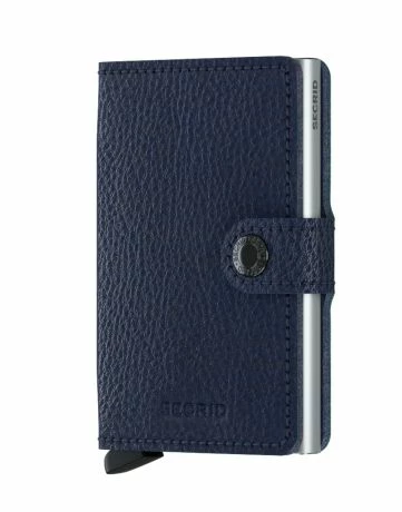 Secrid Mini Wallet Portemonnee Veg Navy / Silver 3 Secrid Mini Wallet Portemonnee Veg Navy / Silver