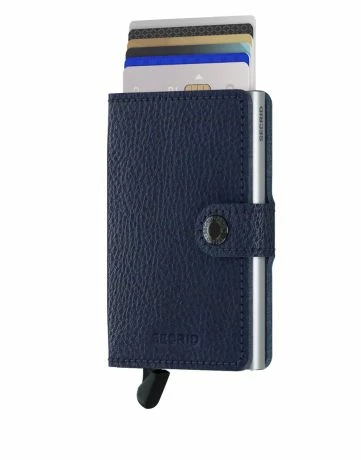 Secrid Mini Wallet Portemonnee Veg Navy / Silver 4 Secrid Mini Wallet Portemonnee Veg Navy / Silver - Afbeelding 2