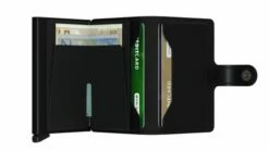 Secrid Mini Wallet Portemonnee Matte Black -NL Rugzak Verkoopwinkel mm black 4 open