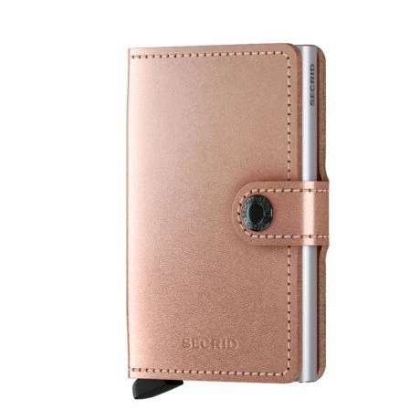 Secrid Mini Wallet Portemonnee Metallic Rose 3 Secrid Mini Wallet Portemonnee Metallic Rose