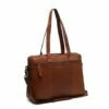 Chesterfield Soft Class Modena Schoudertas 15" Cognac -NL Rugzak Verkoopwinkel modena achter