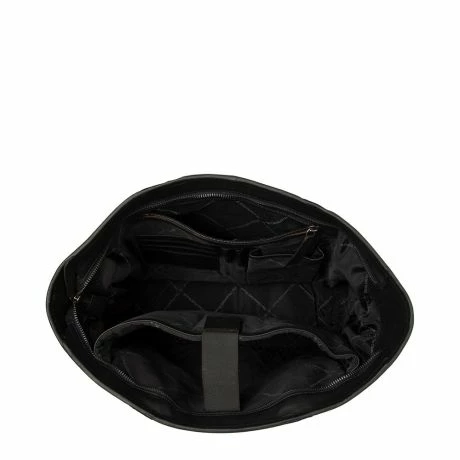 Chesterfield Monza Leren Shopper Zwart 5 Chesterfield Monza Leren Shopper Zwart - Afbeelding 3