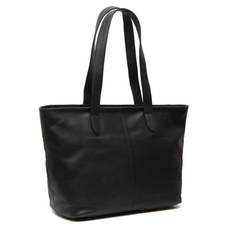 Chesterfield Monza Leren Shopper Zwart 3 Chesterfield Monza Leren Shopper Zwart