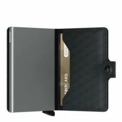 Secrid Mini Wallet Portemonnee Optical Black / Titanium 9 Secrid Mini Wallet Portemonnee Optical Black / Titanium -NL Rugzak Verkoopwinkel mop black 3
