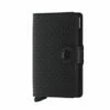 Secrid Mini Wallet Portemonnee Perforated Black -NL Rugzak Verkoopwinkel mpf black 1 front