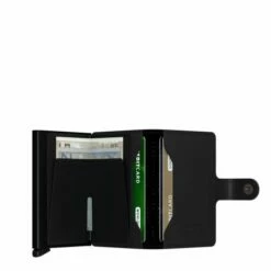 Secrid Mini Wallet Portemonnee Perforated Black -NL Rugzak Verkoopwinkel mpf black 4 binnenkant