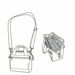 Reisenthel Allrounder Cross Schoudertas Black -NL Rugzak Verkoopwinkel mq70031