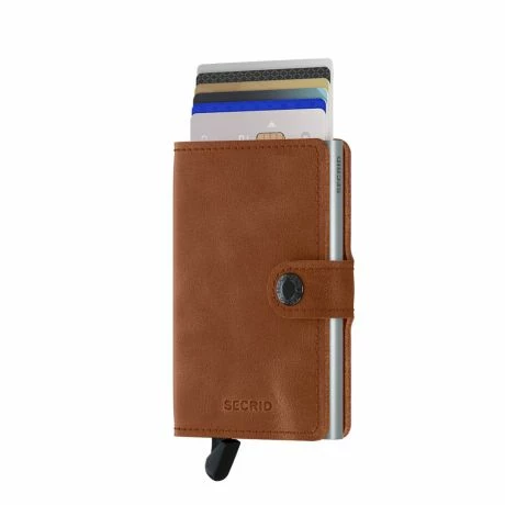 Secrid Mini Wallet Portemonnee Vintage Cognac Silver 4 Secrid Mini Wallet Portemonnee Vintage Cognac Silver - Afbeelding 2