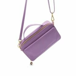 MOSZ Naomi Crossbody Lila Shiny Light Gold 11 MOSZ Naomi Crossbody Lila Shiny Light Gold -NL Rugzak Verkoopwinkel naomi crossbag lila achterkant