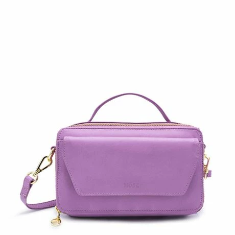 MOSZ Naomi Crossbody Lila Shiny Light Gold 5 MOSZ Naomi Crossbody Lila Shiny Light Gold - Afbeelding 3