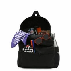 Vans Old Skool IIII Rugzak Black Old Gold -NL Rugzak Verkoopwinkel old skool iiii black 1