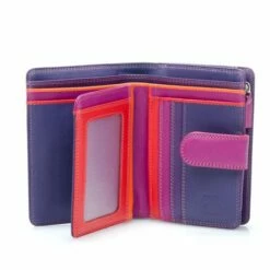 Mywalit Medium Snap Wallet Portemonnee Sangria Multi -NL Rugzak Verkoopwinkel open zoom 75 2 1
