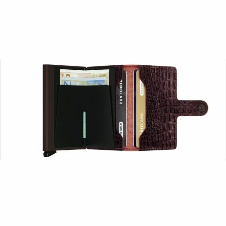 Secrid Mini Wallet Portemonnee Nile Brown 5 Secrid Mini Wallet Portemonnee Nile Brown - Afbeelding 3