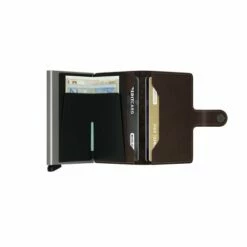 Secrid Mini Wallet Portemonnee Original Dark Brown -NL Rugzak Verkoopwinkel open m original darkbrown