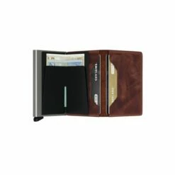Secrid Slim Wallet Portemonnee Vintage Brown -NL Rugzak Verkoopwinkel open s vintage brown
