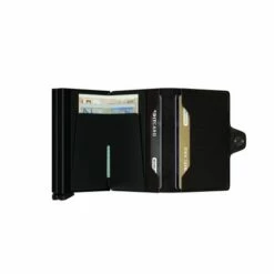 Secrid Twin Wallet Portemonnee Crisple Black -NL Rugzak Verkoopwinkel open t crisple black