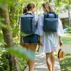 Reisenthel Overnighter Backpack M Rugzak Dark Blue -NL Rugzak Verkoopwinkel overnighter backpack sfeer 2