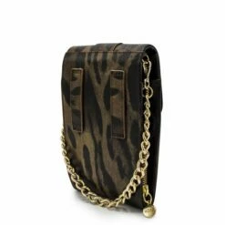 MOSZ Telefoontasje Leopard Gold Shiny Light Gold 6 MOSZ Telefoontasje Leopard Gold Shiny Light Gold -NL Rugzak Verkoopwinkel panter achterkant