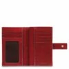 Piquadro Blue Square Women Wallet With Coin Case Red -NL Rugzak Verkoopwinkel pd1353b2r r 1