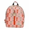 Zebra Girls Rugzak S Zebra Peach Gold