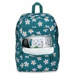 JanSport Big Student Backpack 15" Precious Petals 12 JanSport Big Student Backpack 15" Precious Petals -NL Rugzak Verkoopwinkel petals voorvak