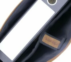 Plevier Fiera Laptop Damestas 15.6" Cognac -NL Rugzak Verkoopwinkel plevier 475 cognac binnenkant 1