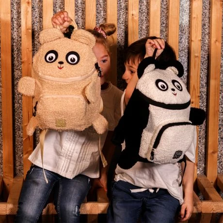 Pick & Pack Rugzak S Teddy Panda Shape Black 8 Pick & Pack Rugzak S Teddy Panda Shape Black - Afbeelding 6