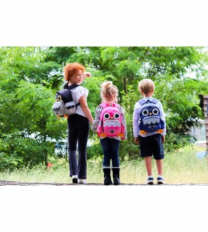 Pick & Pack Rugzak S Owl Shape Pink Melange 8 Pick & Pack Rugzak S Owl Shape Pink Melange - Afbeelding 6