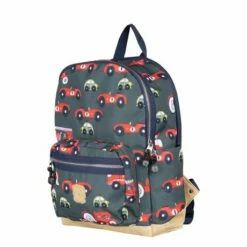 Pick & Pack Rugzak M Cars Leaf Green -NL Rugzak Verkoopwinkel pp20121 09 frontside