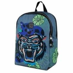 Pick & Pack Rugzak M Dangerous Cat Jeans Blue -NL Rugzak Verkoopwinkel pp20192 08 frontside 2000x