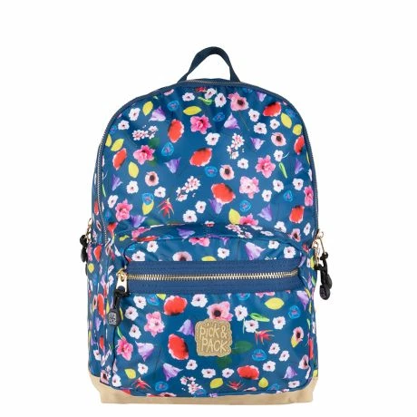 Pick & Pack Rugzak M Field Flower Navy 3 Pick & Pack Rugzak M Field Flower Navy