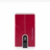 Piquadro Blue Square Creditcard Case With Sliding System Red 1 Piquadro Blue Square Creditcard Case With Sliding System Red -NL Rugzak Verkoopwinkel pp4825b2r r 1