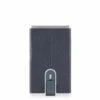 Piquadro Black Square Creditcard Case With Sliding System Ocean Blue -NL Rugzak Verkoopwinkel pp4825b3r blu4 1