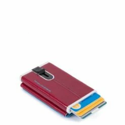 Piquadro Blue Square Compact Wallet For Banknotes And Creditcards Red 7 Piquadro Blue Square Compact Wallet For Banknotes And Creditcards Red -NL Rugzak Verkoopwinkel pp4891b2r r dett2