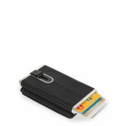 Piquadro Black Square Compact Wallet For Banknotes And Creditcards Black 7 Piquadro Black Square Compact Wallet For Banknotes And Creditcards Black -NL Rugzak Verkoopwinkel pp4891b3r n dett2