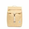 Lefrik Scout Backpack Vichy Mustard -NL Rugzak Verkoopwinkel printed vichy 1