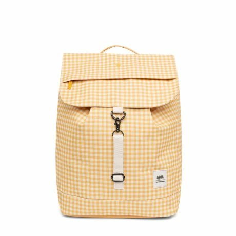 Lefrik Scout Backpack Vichy Mustard 3 Lefrik Scout Backpack Vichy Mustard