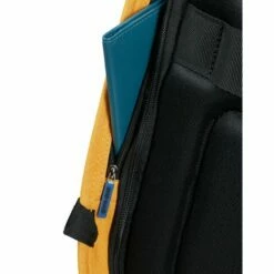 Samsonite Securipak Laptop Backpack 15.6" Sunset Yellow -NL Rugzak Verkoopwinkel prod col 128822 1843 back pocket