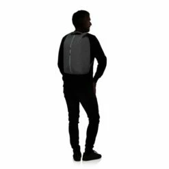 Samsonite Securipak Laptop Backpack 15.6" Black Steel 25 Samsonite Securipak Laptop Backpack 15.6" Black Steel -NL Rugzak Verkoopwinkel prod col 128822 t061 with silhouette