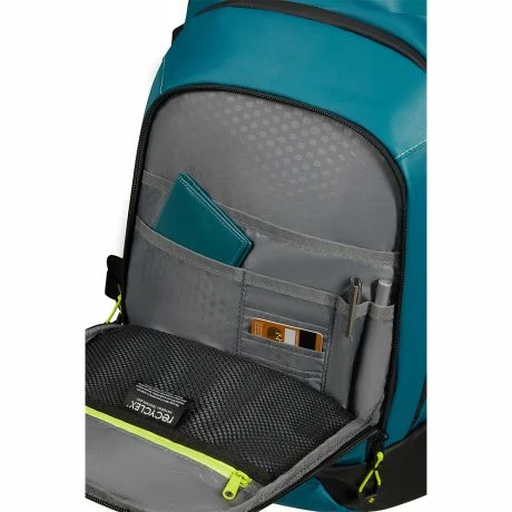 Samsonite Ecodiver Laptop Rugzak M Petrol Blue/Lime 8 Samsonite Ecodiver Laptop Rugzak M Petrol Blue/Lime - Afbeelding 6