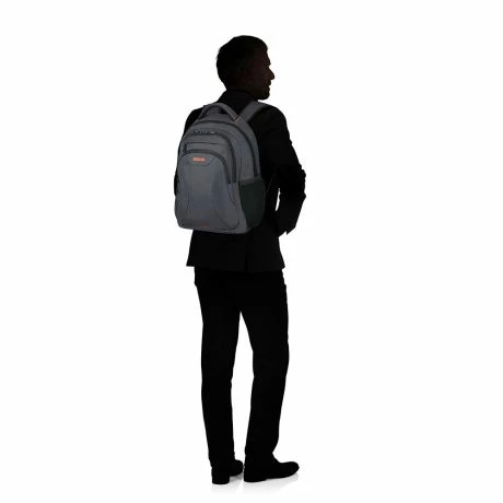 American Tourister AT Work Laptop Backpack 15.6" Grey/Orange 9 American Tourister AT Work Laptop Backpack 15.6" Grey/Orange - Afbeelding 7