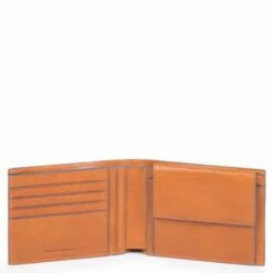Piquadro Blue Square S Matte Men's Wallet With Coin Pocket Tobacco -NL Rugzak Verkoopwinkel pu257b2sr cu1