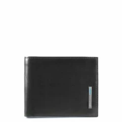 Piquadro Blue Square Men's Wallet With Coin Case Black 5 Piquadro Blue Square Men's Wallet With Coin Case Black -NL Rugzak Verkoopwinkel pu4188b2r n dett1