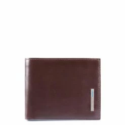 Piquadro Blue Square Men's Wallet With Flip Up/Coin Pocket Mahogany -NL Rugzak Verkoopwinkel pu4518b2r mo dett2