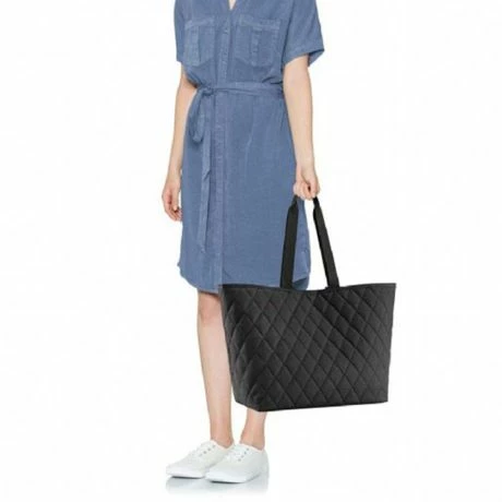 Reisenthel Classic Shopper XL Rhombus Black 6 Reisenthel Classic Shopper XL Rhombus Black - Afbeelding 4